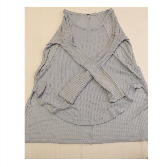 Free People Sweaters - Free People Thermal High/Low Sweater Free People Sweaters - Free People Thermal High/Low Sweater